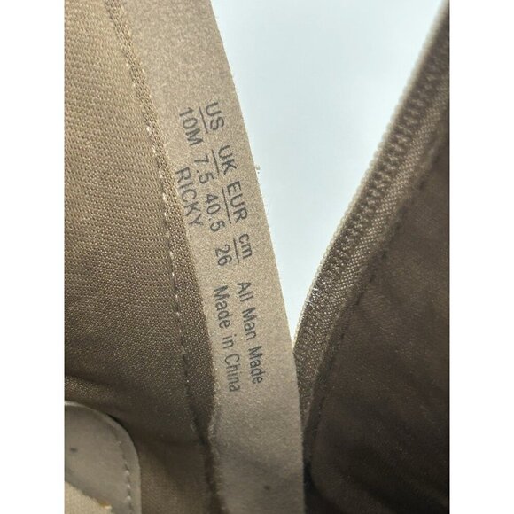 NEW Blowfish Malibu Ricky Ankle Boots Size 10 Tan Woven Boho Western Cowgirl - Picture 8 of 9